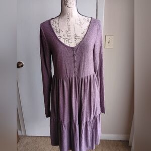 ❤️Wild Fable Purple Long Sleeve Dress